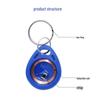 5200 Reusable Keychain Access Card: Induction Elevator & ID Copy Card