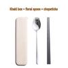 Portable Cutlery Set Storage Box