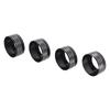 Car Air Condition Knob Audio Volume Control Button Circle Decoration Trim Ring Cover For Toyota Tundra 2007-2013 Accessories