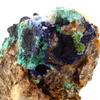 Pierres et Minéraux. Azurite + Malachite. 300.0 ct. Mont-Roc Mine, Tarn, France..