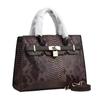 Pu Tote Bag For Women With Contrast Color Design And Multiple Pockets Perfect For Daily Use