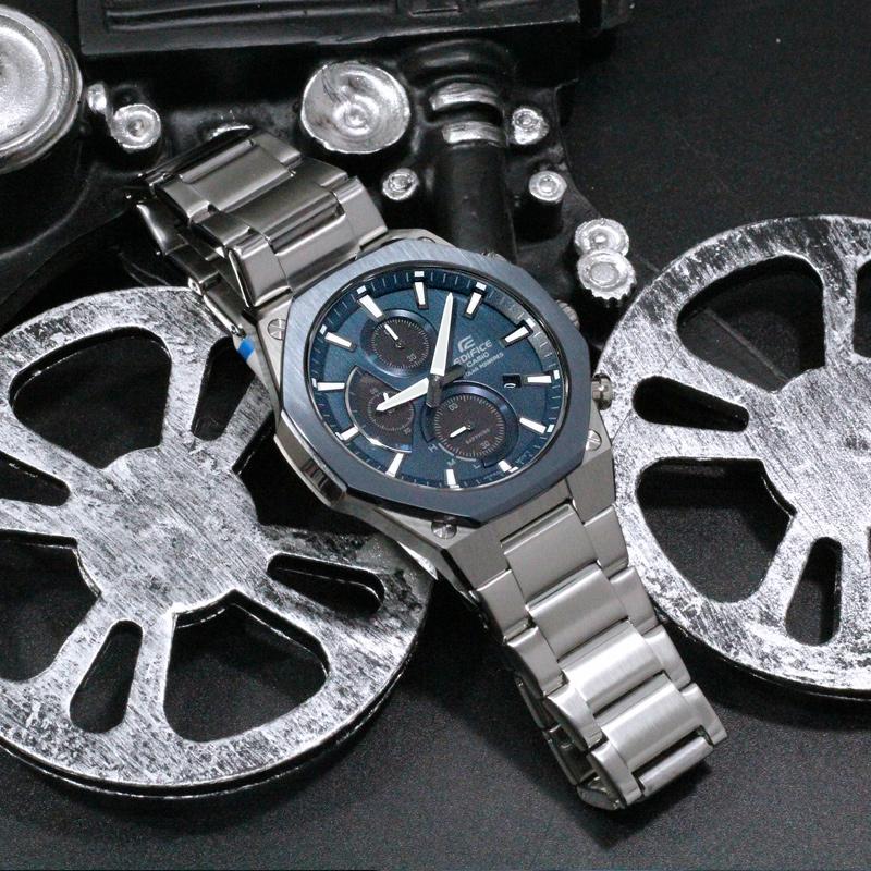 Casio Men EDIFICE Silver Watch EFS-S570YD-1A EFS-S570YD-1A