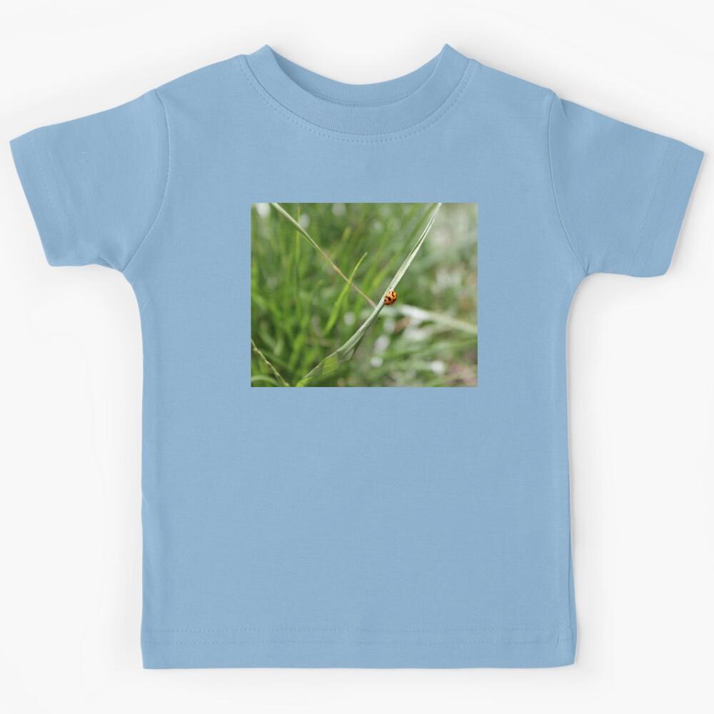 Lucky Ladybug in the grass Kids T-Shirt 150