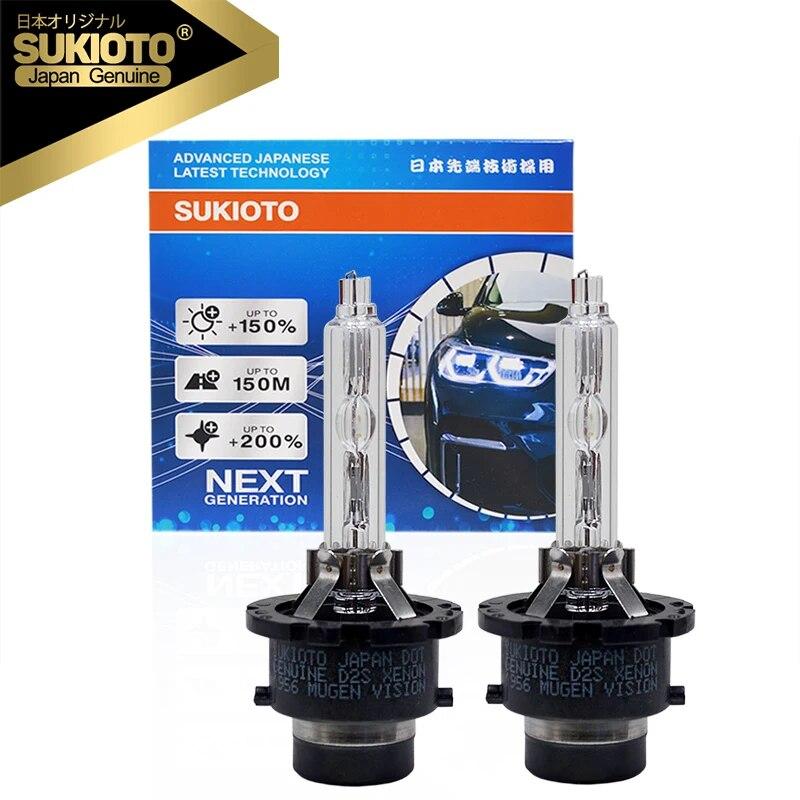 

2 шт. ПОДЛИННАЯ ЯПОНИЯ SUKIOTO 55 Вт D4S D4R D2R D2S ксеноновая лампа HID 35 Вт D2S DOT ксеноновая лампа MUGEN VISION D4S HID ксеноновая лампа D2S ксеноновая лампа