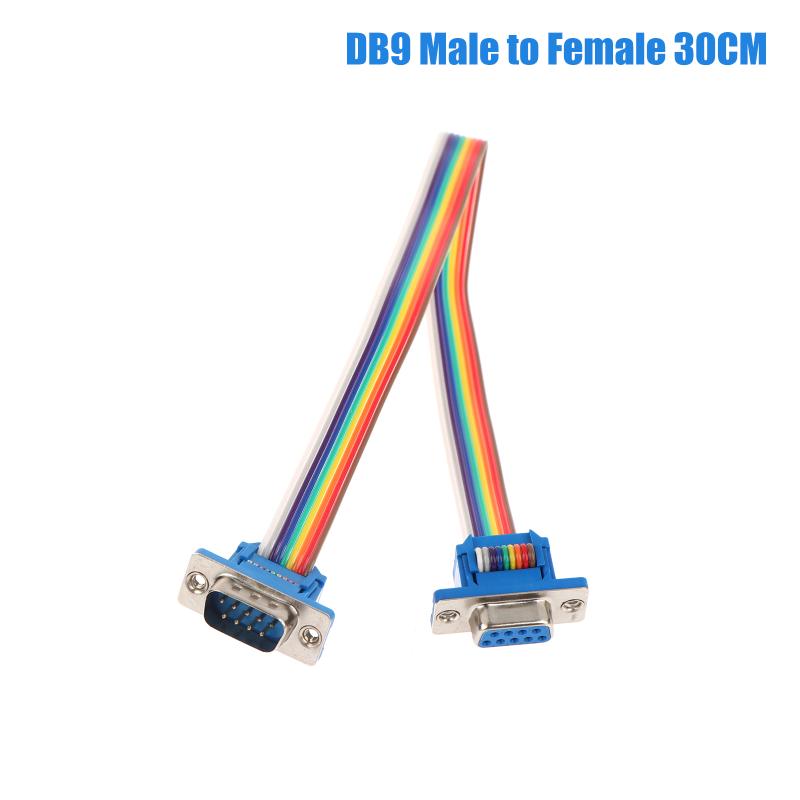 High Efficiency DB9 DB15 DB25 D-SUB Serial Port Cable Male Female for Secure Connections