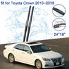 For Toyota Crown S210 210 2013 2014 2015 2016 2017 2018 Accessorie Front Wipers Blades Car Window Brushes Winter Cleaning Parts