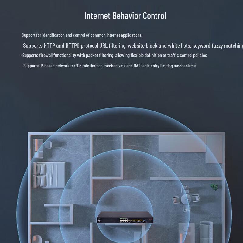 H3C UR7808 Enterprise 10 Gigabit VPN Router (CN Version)