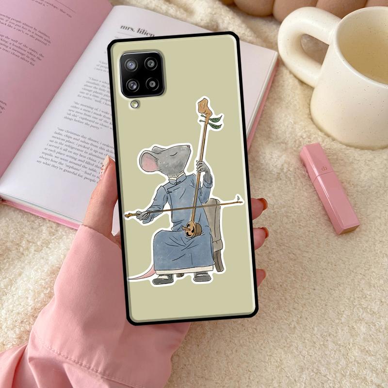 Cute Mouse Axolotl Frog Wizard For Samsung Galaxy A56 A54 A34 A14 A06 A16 A26 A36 A12 A32 A52 A13 A33 A53 A15 A35 A55 Case