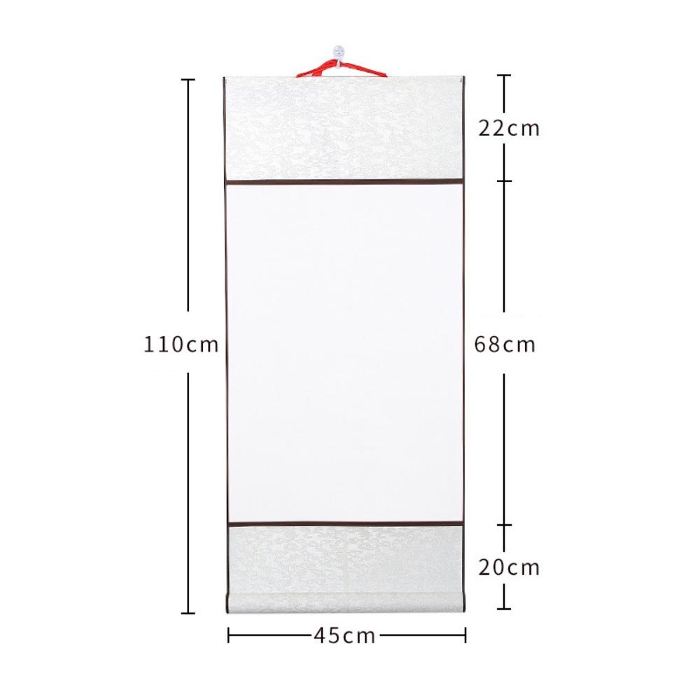 Blank Rice Paper Scroll Thickened Chinese Calligraphy Scroll DIY Handwritten Letter Scroll  Gift