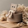Creative Shaking Wooden Man Figurine Decoration Small Ornaments Leg-swinging Robot Figurine Cute Wood Man Home Car Deco Gifts