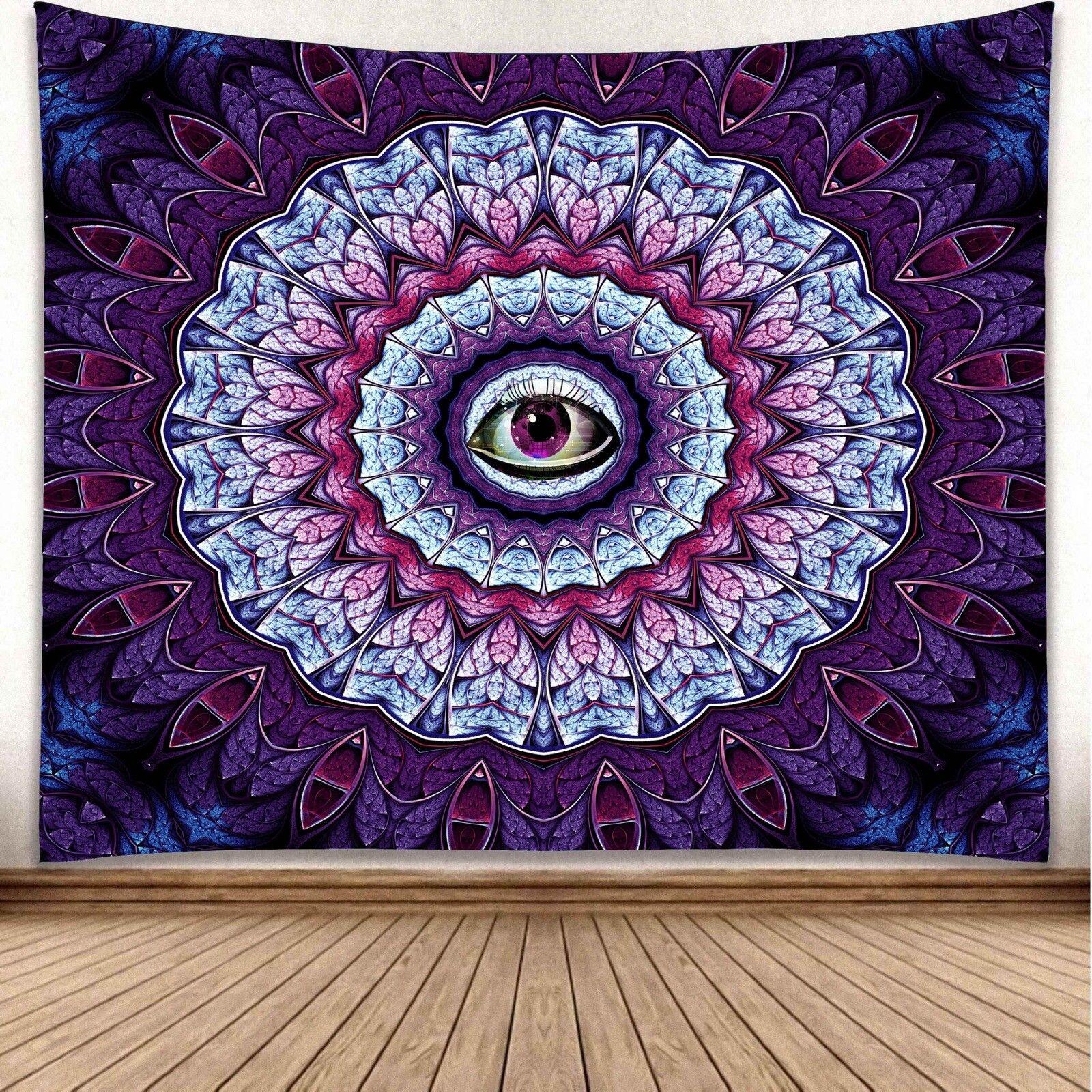 Tapestry of the eyes mandala 75x100