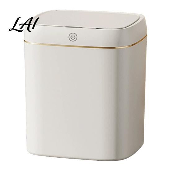 Durable Kitchen Waste Can Smart Sensor Trash Can Automatic Motion Induction Garbage Bin with Touchless Basket for Lid Bathroom Bedroom 11L/13L