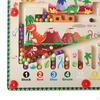 Wooden Magnetics Beads Board Puzzle for Ages 35 Birthday Gift Preschool Toy marine