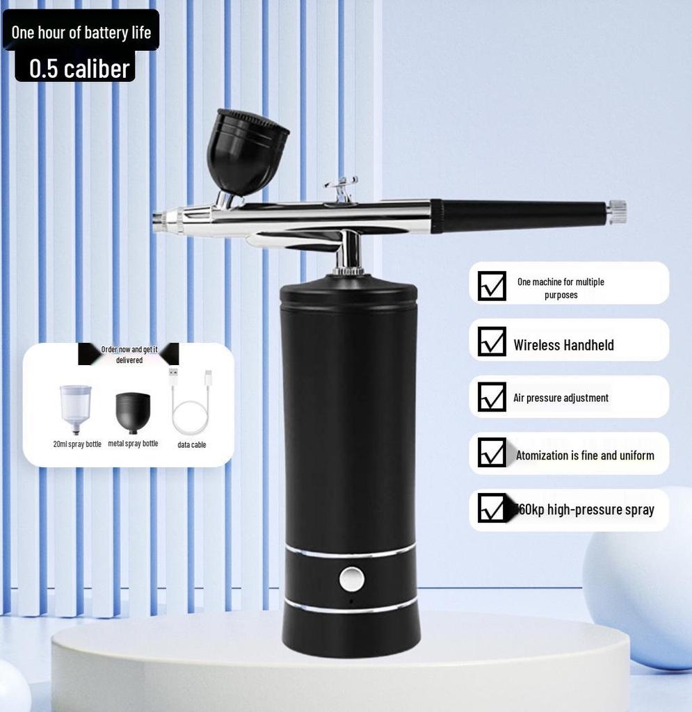 Elektrische Airbrush-Pistole für Tätowierungen, Modellbau, Acrylmalerei und Nagelkunst