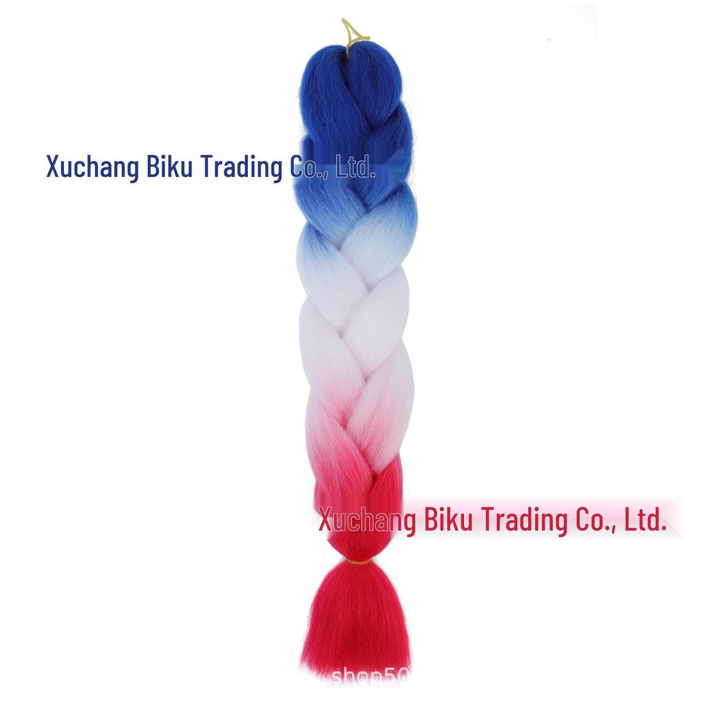 Three, Four, Five-Color Gradient High-Temp Fiber Jumbo Braid Material