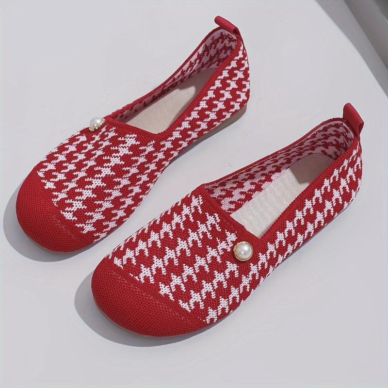 Flat Single Shoes Female Shallow Mouth Large Size Women's Shoes New Round Head Casual Fashion
