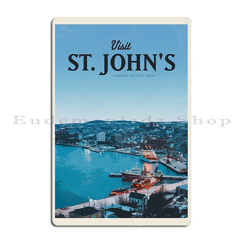 

Visit Montreal Minnesota Toronto Canada Ottawa Metal Custom Cinema Printed Cave Printing Tin Sign Poster 20x30cm