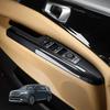 Car Window Control Button Trim Panel Door Handle Decorative Strip Interior Accessory For KIA Carnival -2026 Left-Hand Drive