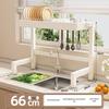 Foldable Over-Sink Kitchen Dish Drying Rack