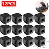 24/12/6PCS Magnetic Cable Organiser Clips Cable Management Wire Manager Cord Holder Charging Cable Winder Wall Mounted Hook