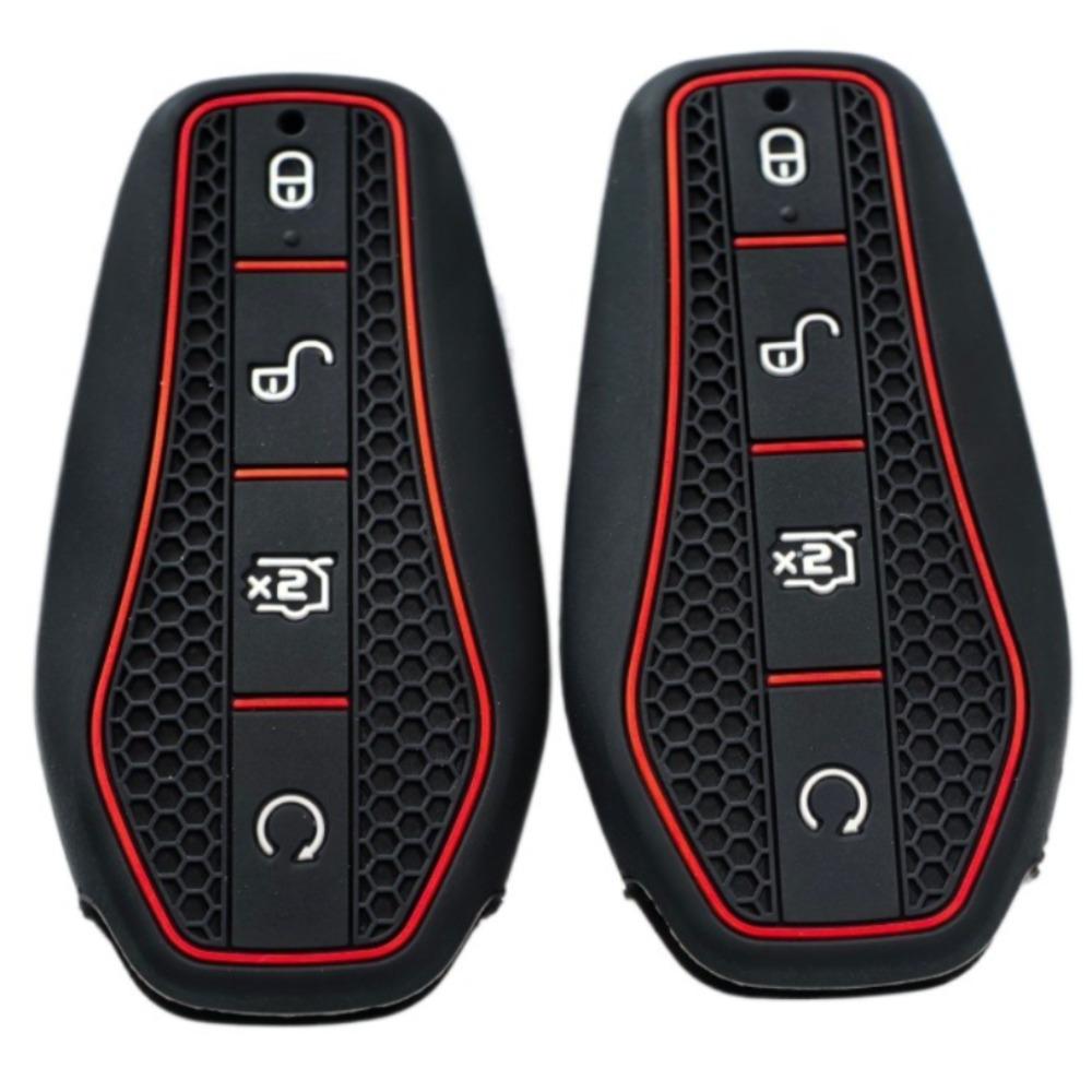 Silicone Car Remote Key Cover Holder Chain Key Case For Byd Atto 3 Han Ev Dolphin Song Pro Max Tang Dm Yuan Dolphin E2 Qin Plus