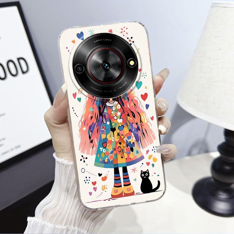 For ZTE Blade A75 5G A 75 5G Case Clear Protect Cover For ZTE Nubia Focus 5G Clear Soft Silicone Phone Case Marble Print Pattern