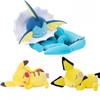 50cm Sleeping Vaporeon Plush Doll Eeveelution Eevee Sylveon Piplup Gengar Plush Charizard Sprigatito Pichu Stuffed Doll
