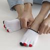 Thin Toe Cover Cotton Men Women Summer Five-Finger Socks Split Toe Socks Half Foot Socks Men Socks