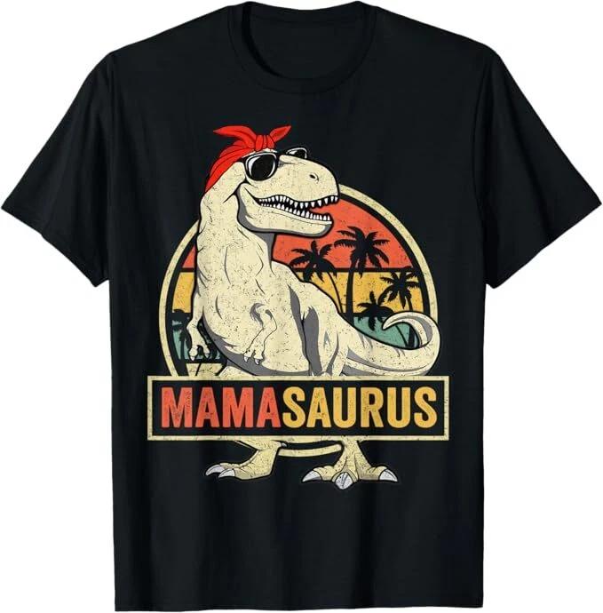 Mamasaurus T Rex Dinosaur Funny Mother s Day Gifts Mommy T-Shirt S