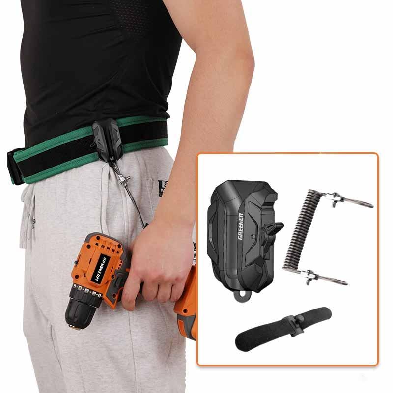 Pièces d'outils multifonctions, outils électriques, boucle de ceinture, organisateur portable de charpentier, crochet antichute, accessoires d'outils de maintenance