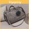 Chic And Spacious Casual Women Large Capacity Solid Rivet Shoulder Messenger Crossbody Bags