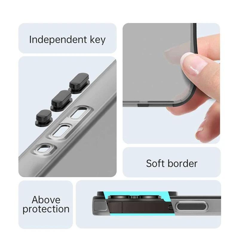 Anti-Drop Candy Color Phone Case For Honor X9C Anti-knock Matte Transparent Case Honor X9C Cover For Honor X9C Case 6.78 inch