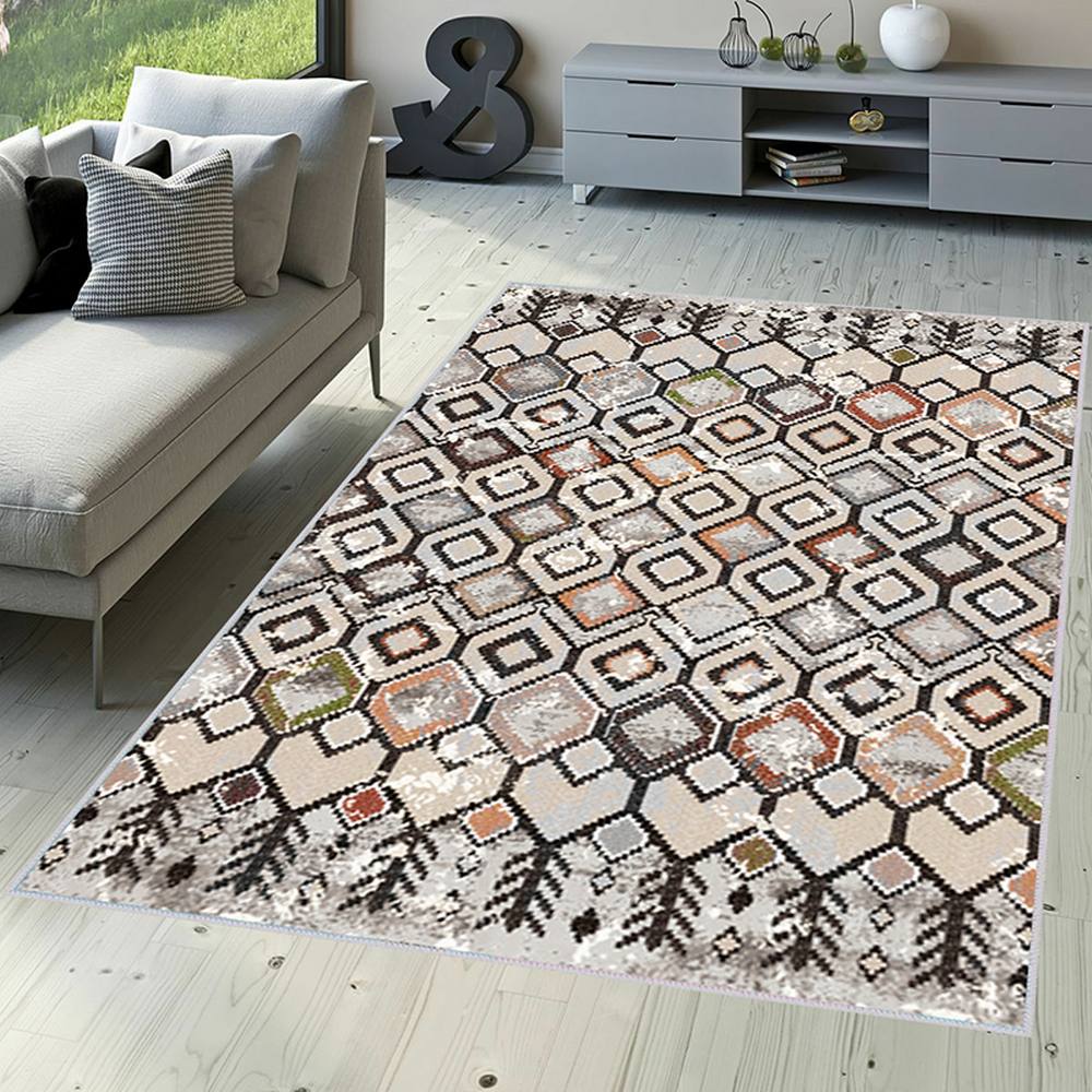 

Mosimoso Home RC657 Ковер с точечной подошвой и цифровой печатью 50x80 cm