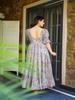 Women Floral Maxi Dress – Elegant Long Ethnic Party & Casual Wear Dress
