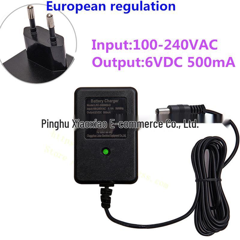 Сетевой адаптер-зарядное устройство EU 6V/12V для детских электромобилей и колясок