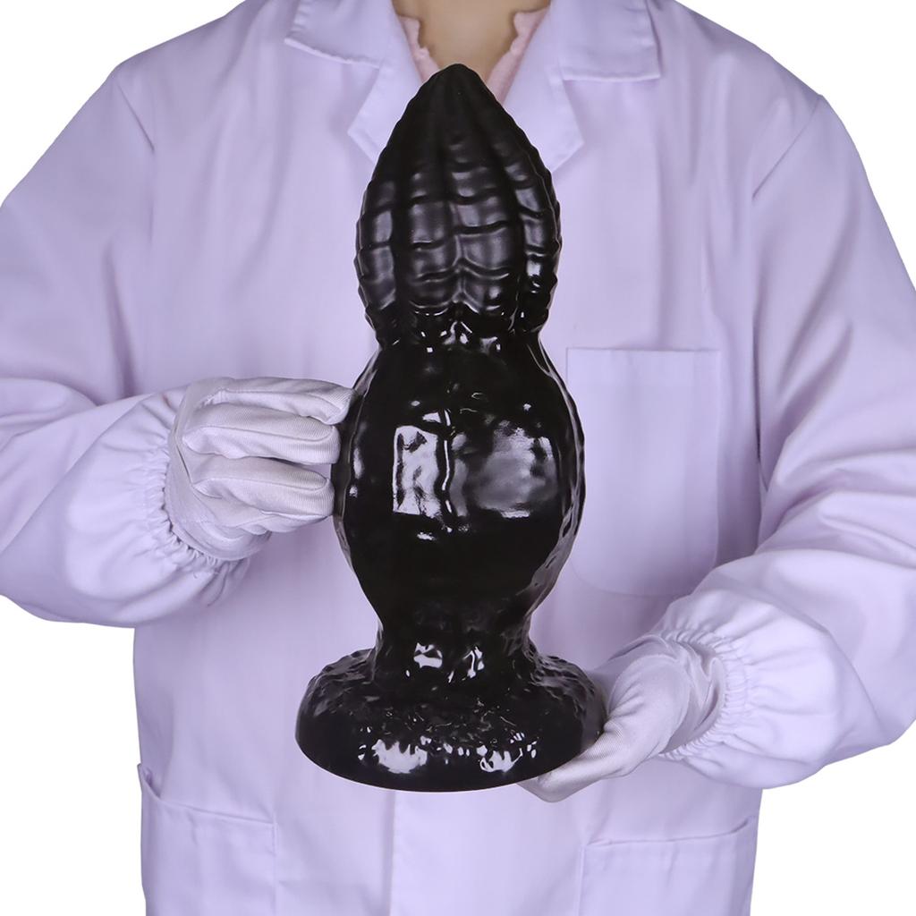 Extra Großer PVC Weicher Dildo Fisting Analplug Masturbator Saugfuß Analdilatator Erwachsenen Sexspielzeug Großer Schwanz Strap-on Penis