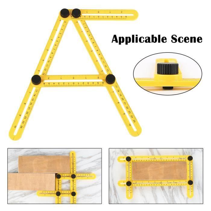 

Règle de Mesure Multi-angles Angle-izer Template Tool