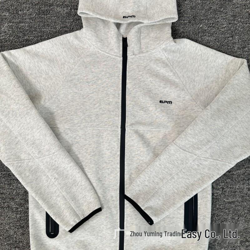 Modny Unisex Zestaw Bluza i Spodnie 2025 z Haftem 6PM na Piersi