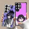 Anime D-Danganronpa Plating Phone Case For Samsung Galaxy S24 S25 FE S26 Edge S23 Ultra S22 S21 Plus S20 Anti-Fall Airabag Cover