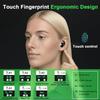 Wireless Earbuds,Wireless Heasphone, Bluetooth 5.4 Mini Earphone Headphones IPX7 Waterproof,20 Hours Playing Time,Touch Control HiFi Digital LED