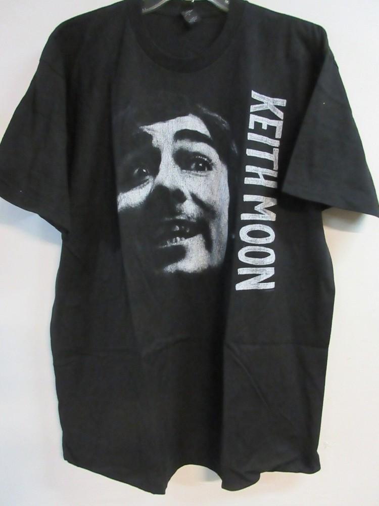 

KEITH MOON OFFICIAL MERCH 2013 THE WHO BAND CONCERT MUSIC EXTRA LARGE Unisex T-Shirt XL