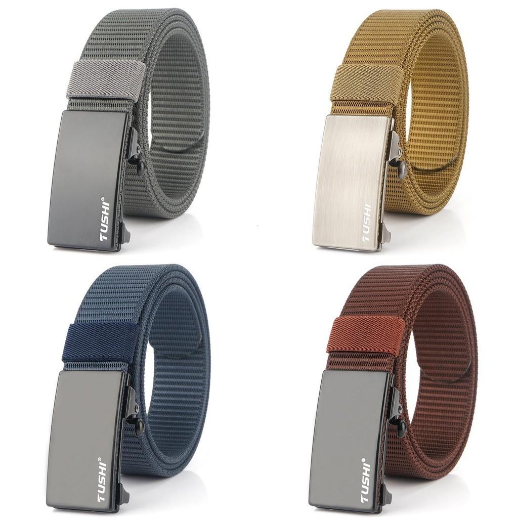 Unisex Belt Versatile And Slimming With Metal Buckle Belt Paired With Jeans