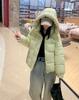 Winter Short Hooded Thickened Cotton-padded Jacket Loose Warm Outwear