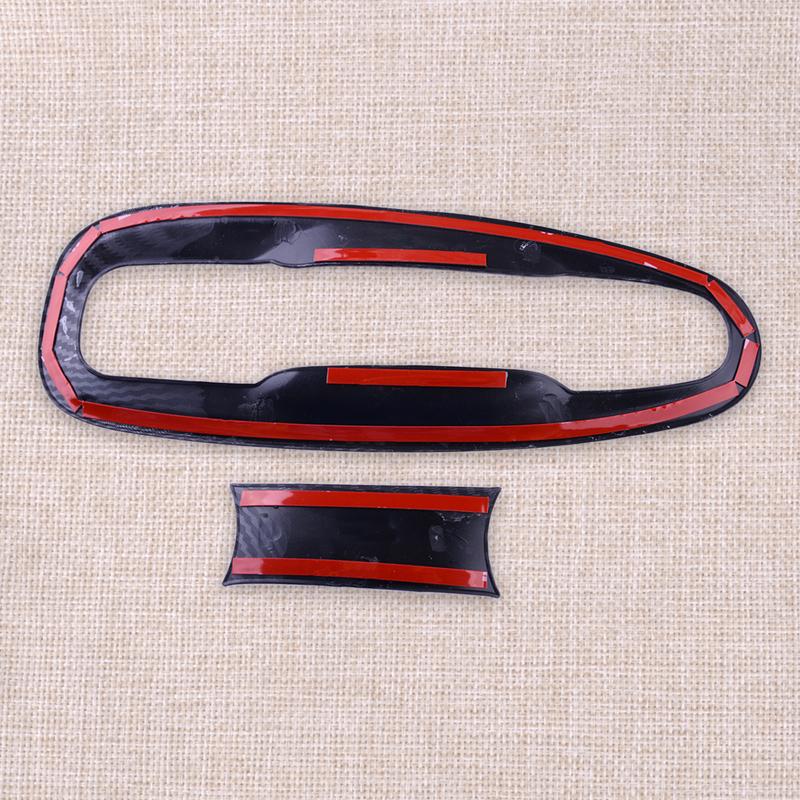 

1 Set Exterior Door Handle Bowl Cup Covers Trims Fit for Toyota Land Cruiser Prado FJ150 2010 2011- Carbon Fiber Grain ABS