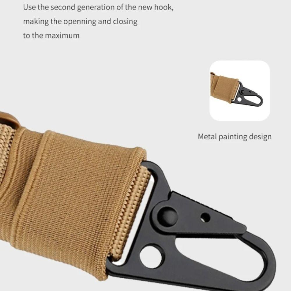 with Shoulder Pad Single-Point Sling Strap Adjustable Outdoor Game Task Rope Men Women