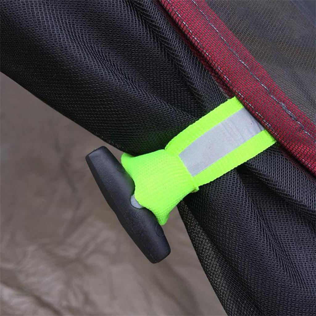 4 pcs Camping Awning Tent Fly Roll Up Buckle Inner Duffle Toggle Stopper