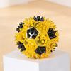 Bite Resistant Squeaky Dog Toy Colorful Spiky Massage Ball  Indoor Entertainment