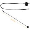 2 Pcs Car Parcel Shelf Cords for Golf Mk5 Mk6 GTI 2006-2013 VW Cover Strap Black String Cord Cover Strap Direct Replacement