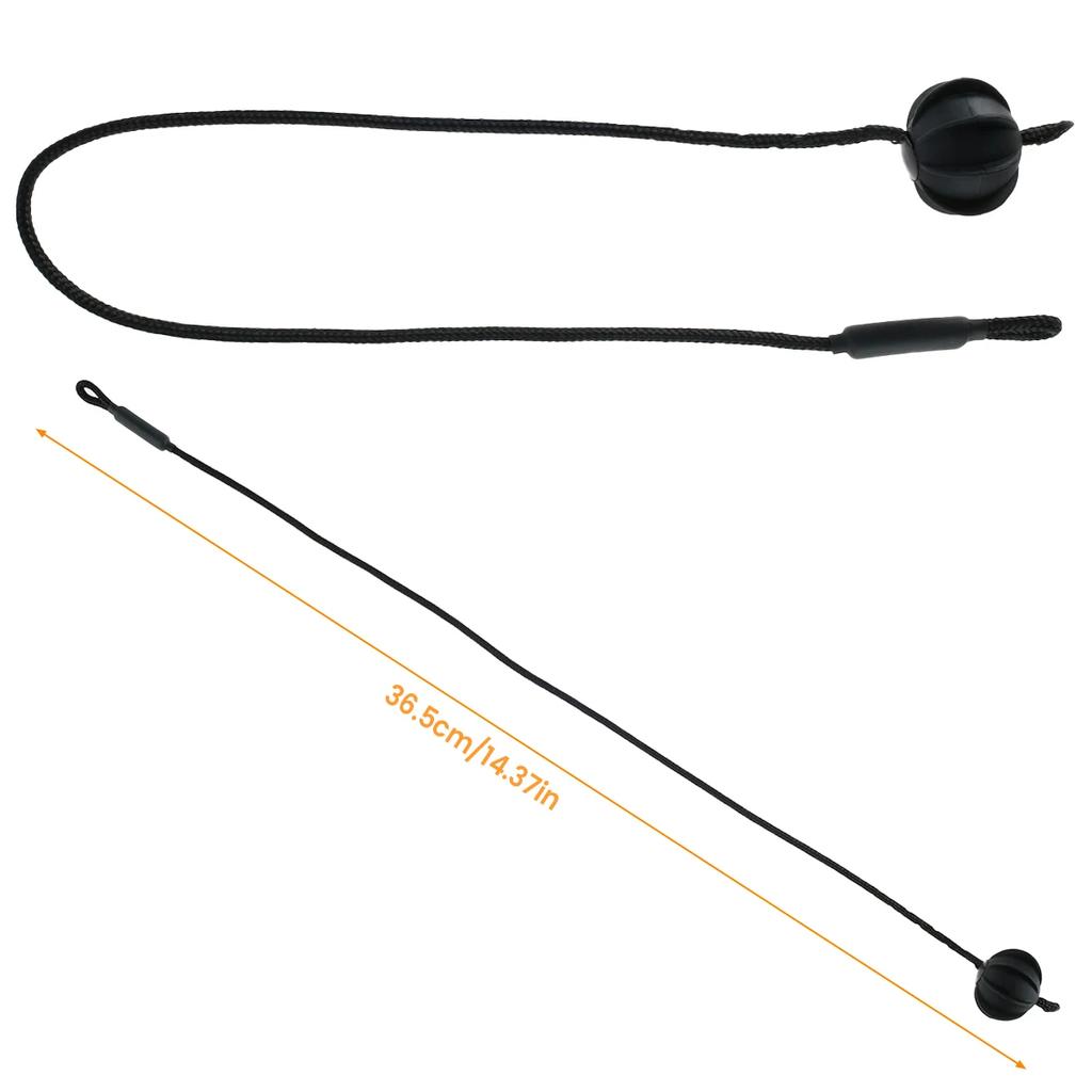 2 Pcs Car Parcel Shelf Cords for Golf Mk5 Mk6 GTI 2006-2013 VW Cover Strap Black String Cord Cover Strap Direct Replacement