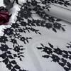 ( 4 Colors ) French Chantilly Lace, 3m X 30cm, Non-stretch Eyelash Lace Fabric for Wedding, Lingerie, Dress, Garment, Sewing & Crafting